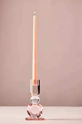 Heart Cut Glass Candle Holder | Anthropologie (US)