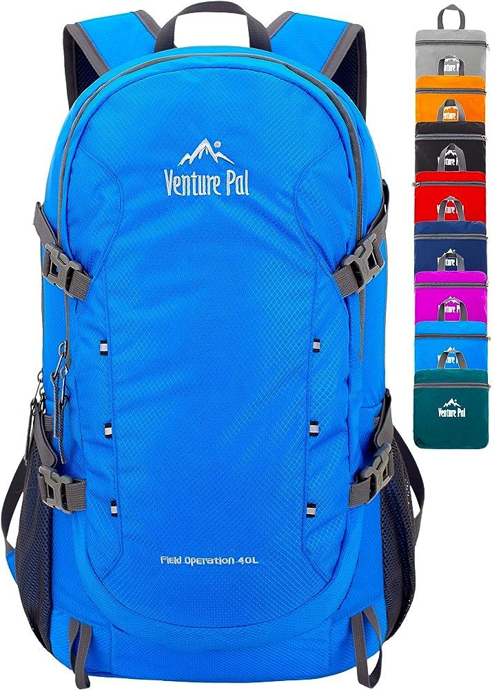 Venture Pal 40L Lightweight Packable Travel Hiking Backpack Daypack | Amazon (US)