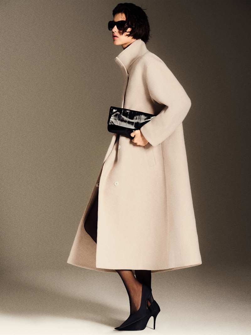 Reformation Addison Coat Black Medium | Reformation (Global)
