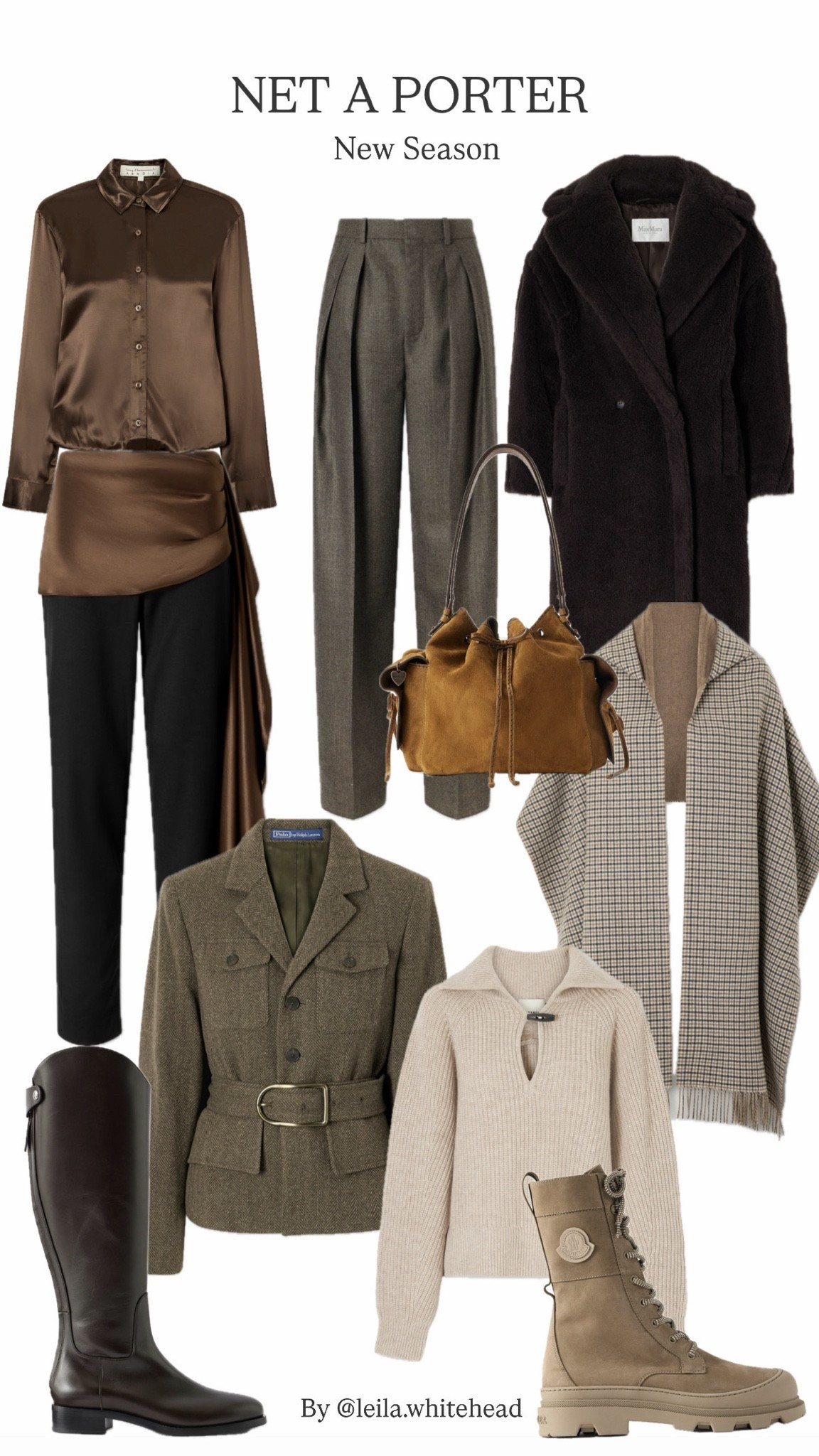 Autumn is just round the colour and I’m looking forward to wearing my favourite chocolate toned looks - I’ve linked some pieces I’ve added either to my wish list - or that I already own similar pieces to #netaporter

#LTKautumn #LTKluxury #LTKeurope
