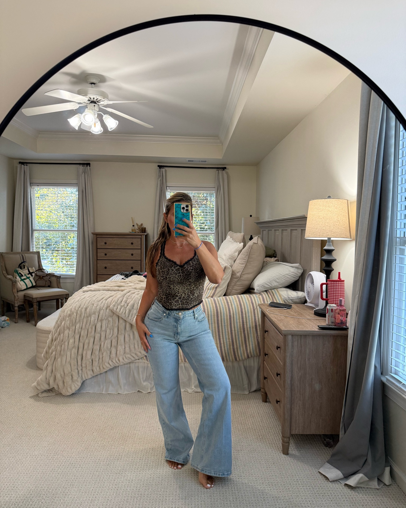 these jeans and this top! #walmart #walmartfashion

#LTKgrwm #LTKootd