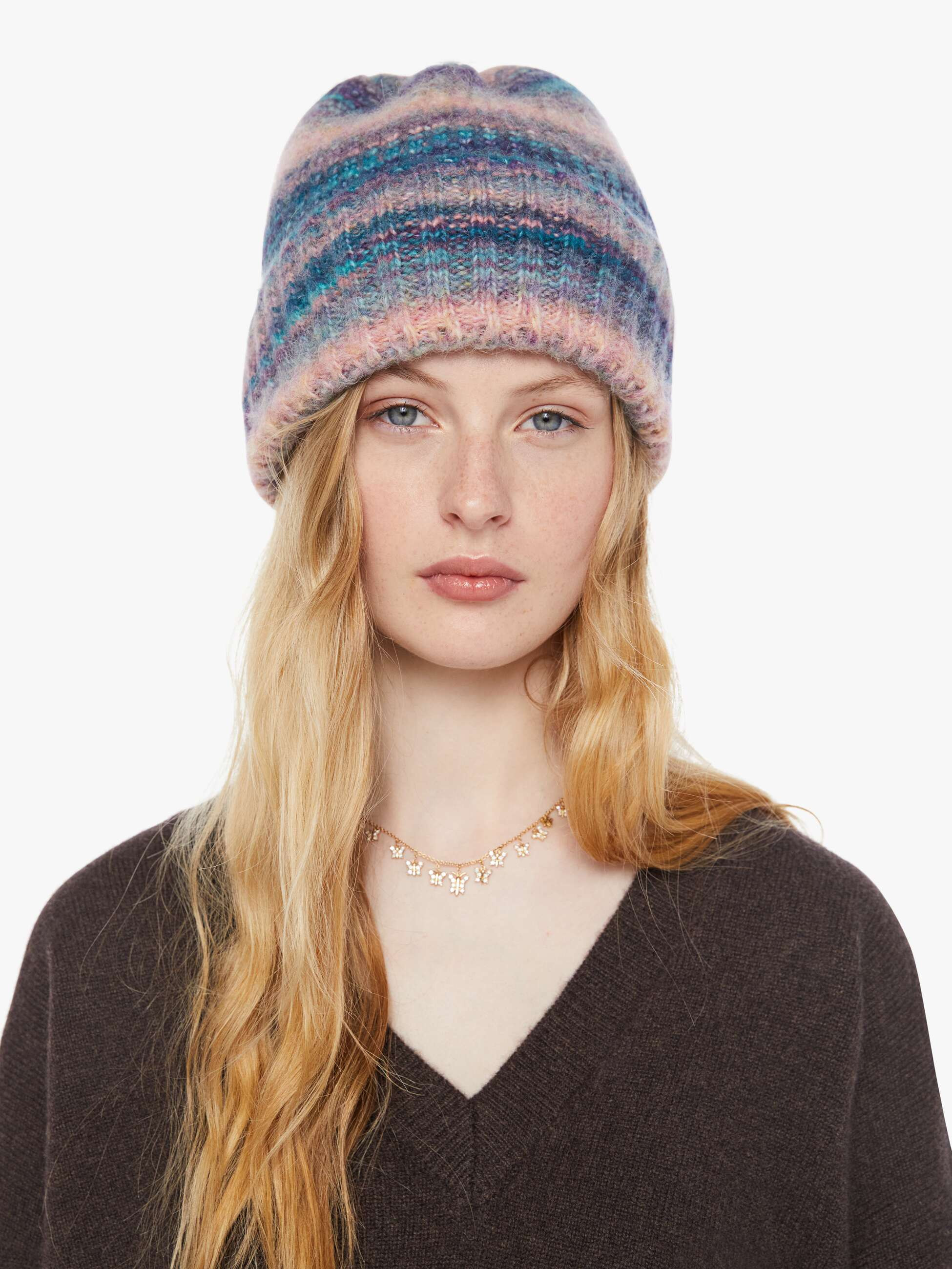 XiRENA Reice Beanie - Pink Ombre | Mother Denim