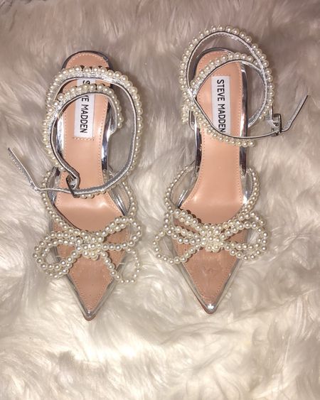 Pearled heels, bride to be heels, wedding heels, bachelorette heels, bridal shower heels

#LTKfit #LTKGiftGuide #LTKSeasonal