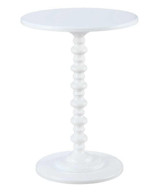 Convenience Concepts Console Tables White - White Palm Beach Spindle Side Table | Zulily