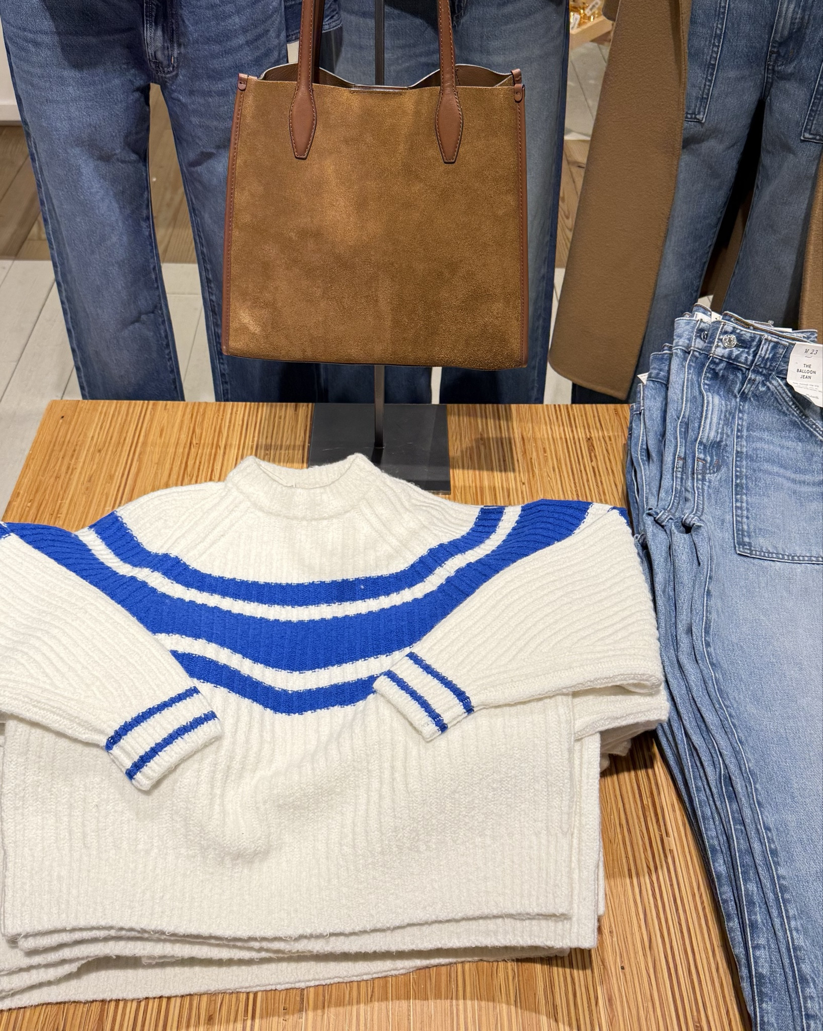 Madewell jeans
Sweater
Winter outfit 

#LTKFindsUnder100