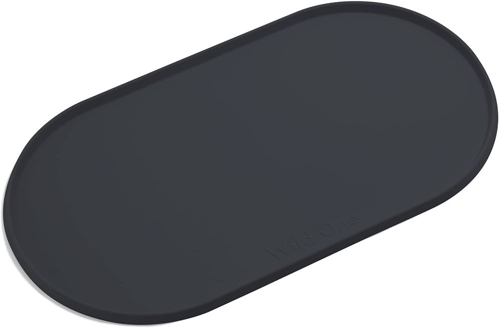 Wild One - Placemat - Non-Toxic, Non-Slip - Fasnhion Meets Function - Standard (Black) | Amazon (US)
