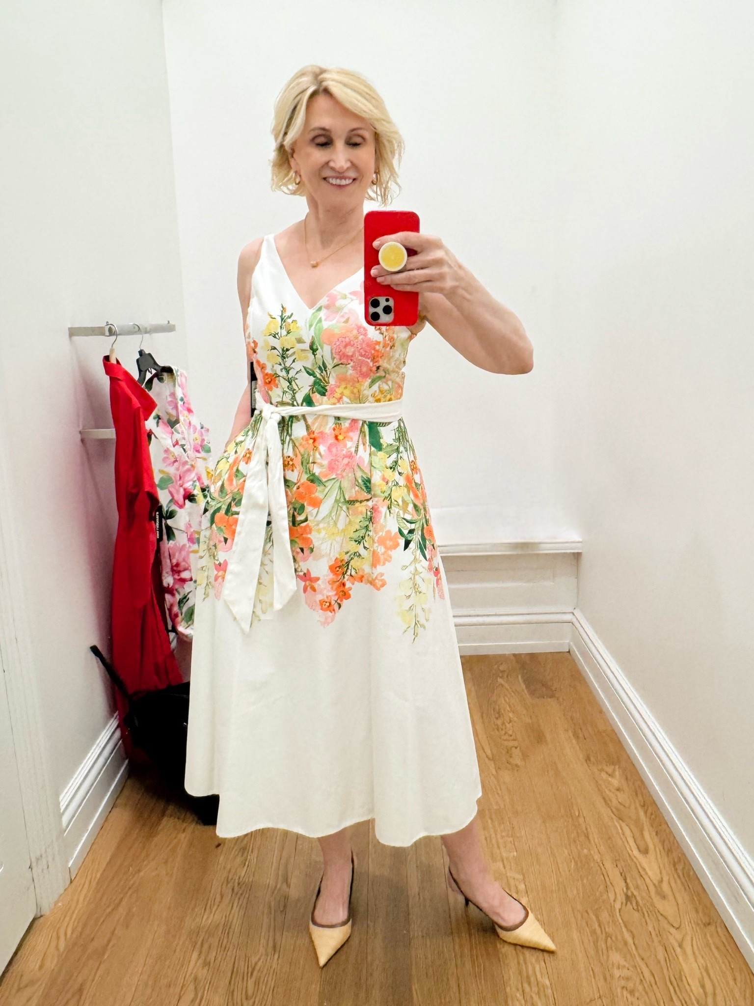 There’s something so timeless about a white dress for spring 🤍✨ This one from  Macy’s￼ had me at the floral detailing — soft, feminine, and just the right amount of pretty without feeling overdone.

The kind of dress that makes you want to plan brunch dates, garden parties, and every excuse to be out in the sunshine 🌸☀️

#LTKSeasonal #LTKOver40 #LTKootd