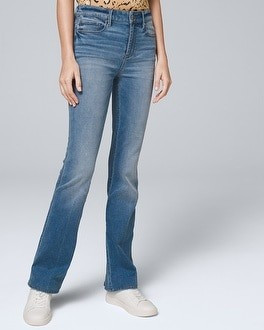 High-Rise Everyday Soft Denim™ Flare Jeans | White House Black Market