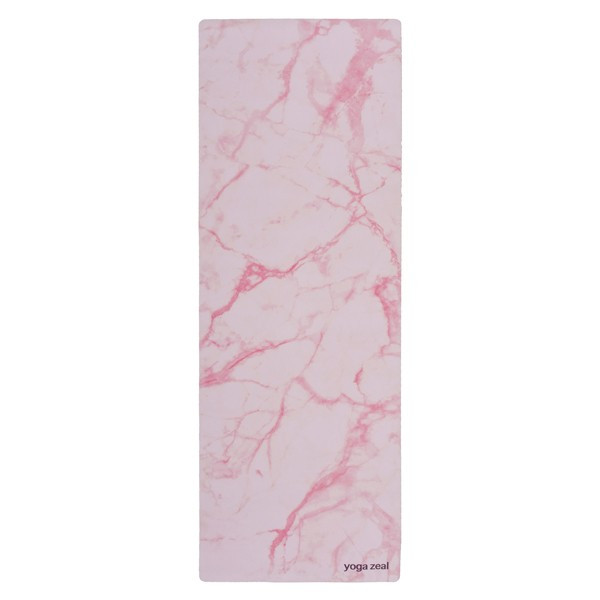 Yoga Zeal Pink Marble Yoga Mat | AHAlife