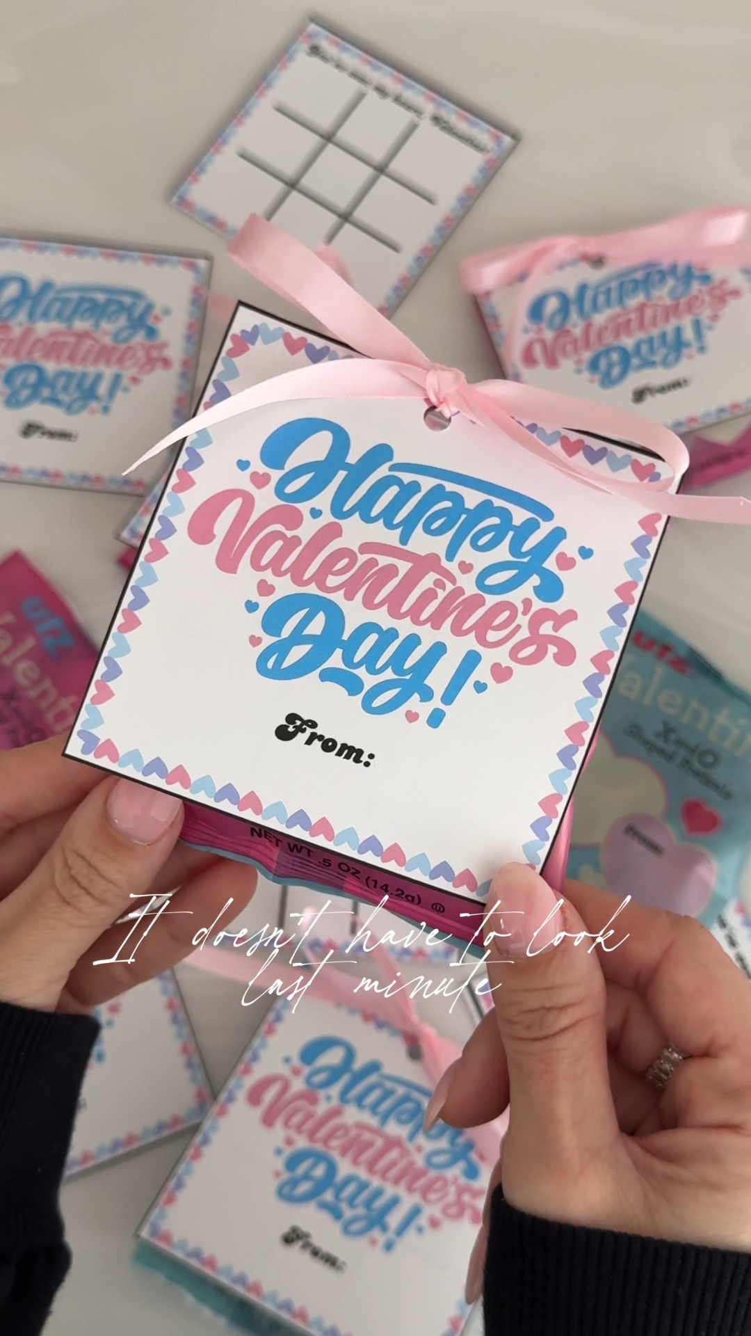 Need a last minute Valentine’s gift idea for the class? I have you covered! 💌

Simple gift ideas that look like you planned them for weeks in advance? Sign me up!

#giftidea
#giftideas
#valentinesday
#classroomgift




#LTKValentine #LTKSeasonal #LTKKids