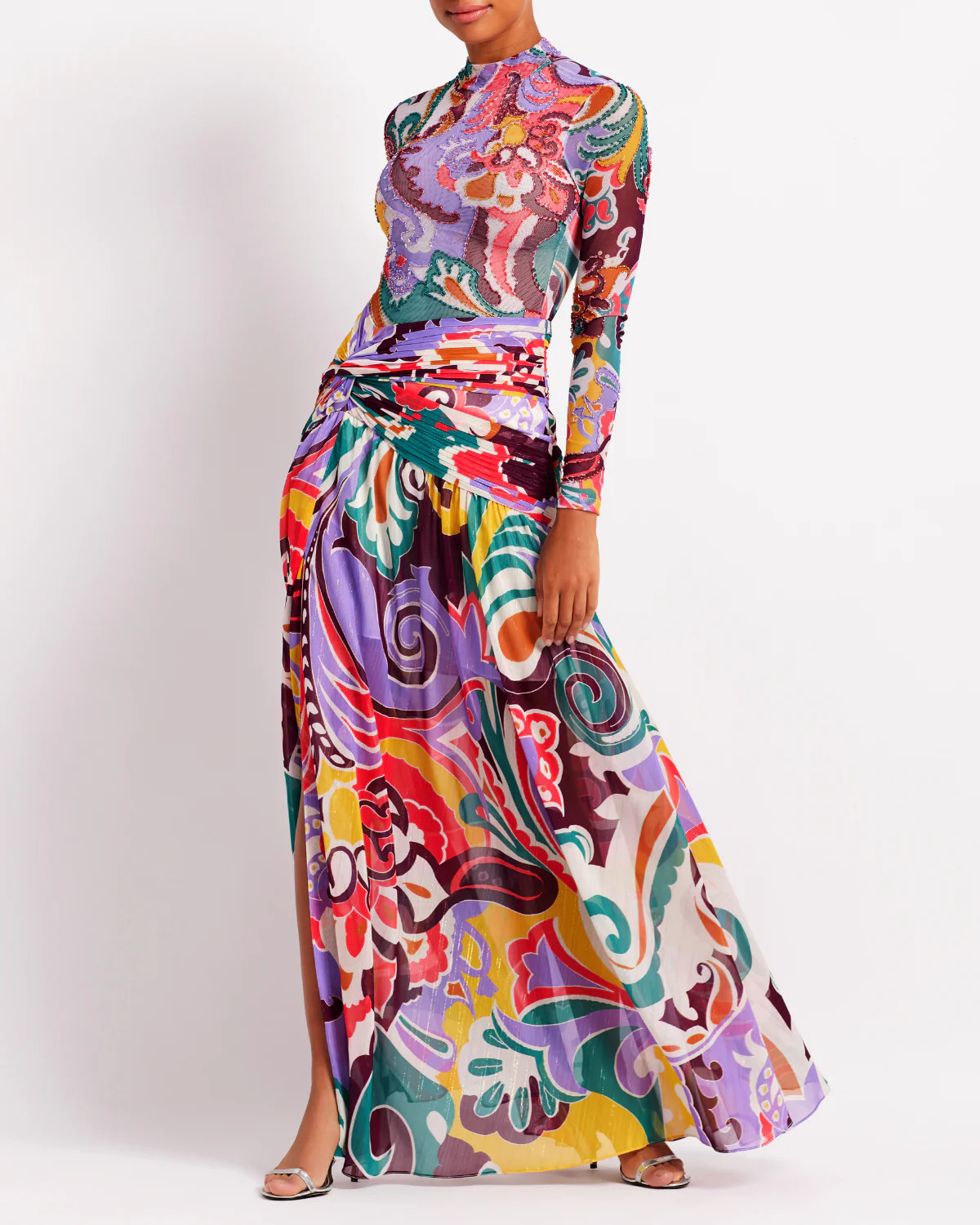 Daydreamer High Slit Maxi Skirt | PatBO