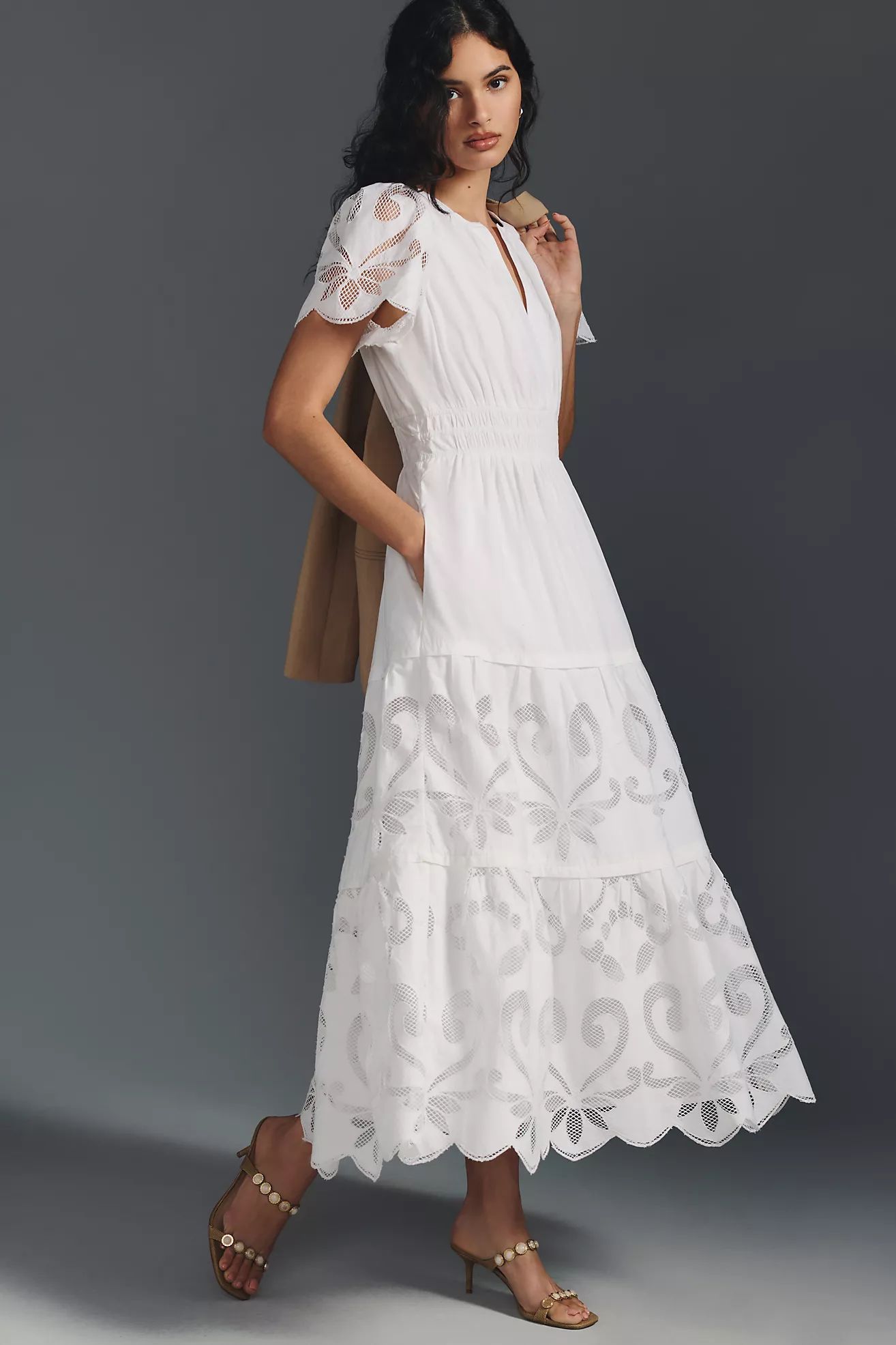 The Somerset Maxi Dress: Cutwork Edition | Anthropologie (US)