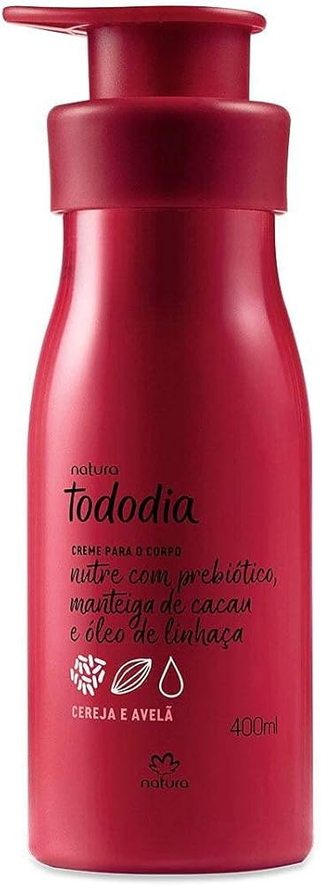 Hidratante Natura Cereja e Avelã 400 ml | Amazon (BR)