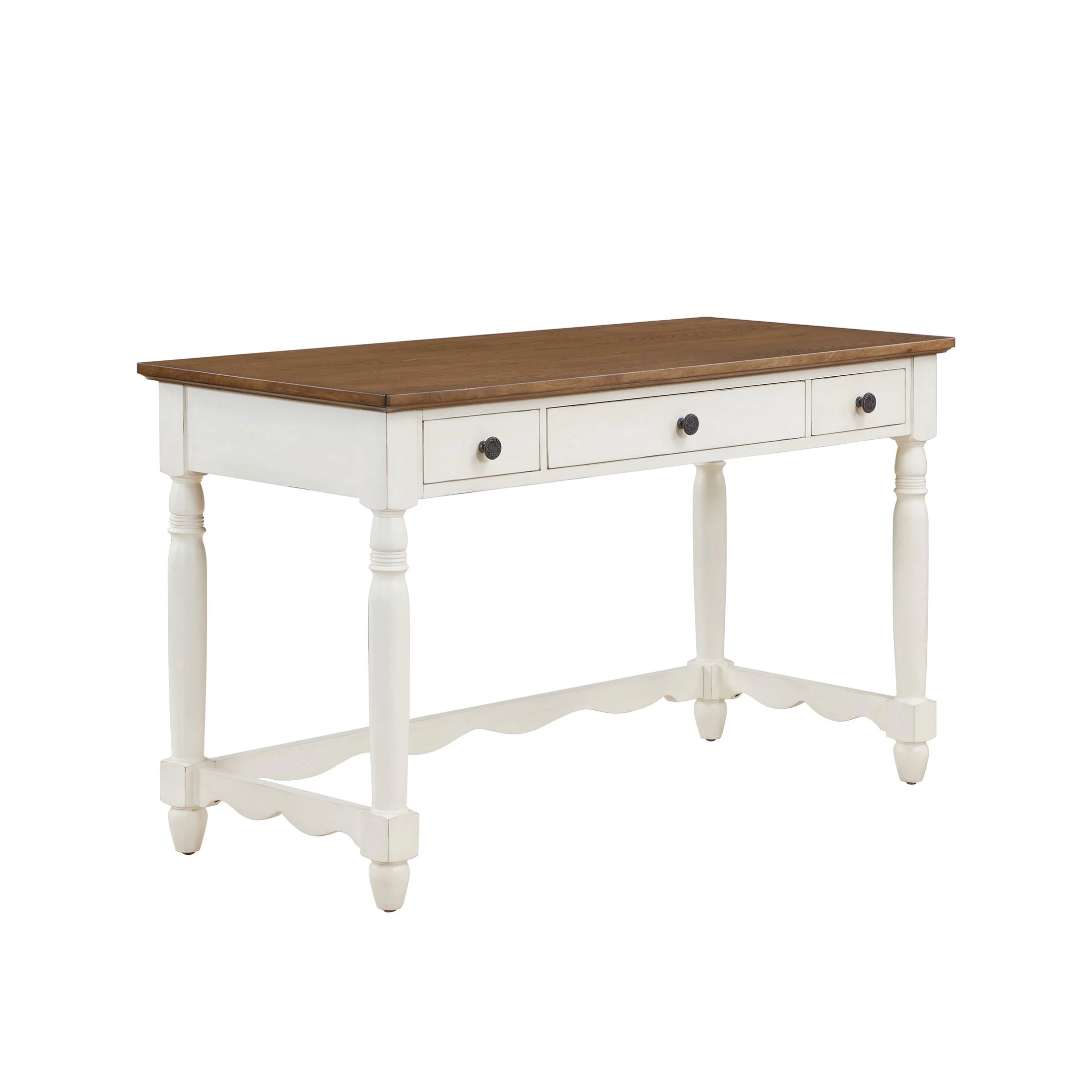 The Pioneer Woman Writing Desk Made With Solid Wood Frame, White | Walmart (US)