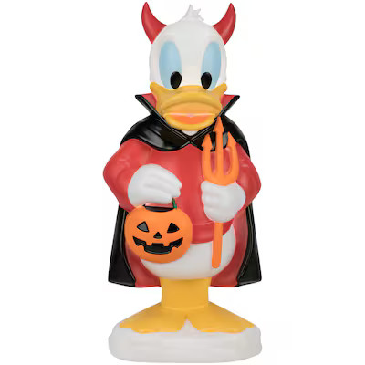 Disney 2-ft Disney Lighted Evil Donald Duck Blow Mold | Lowe's