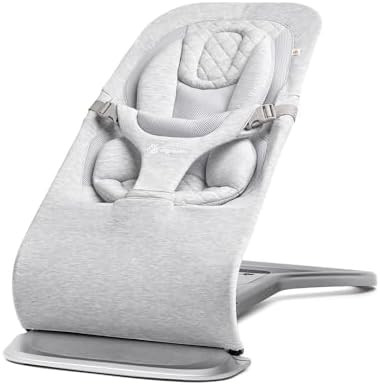 Ergobaby Evolve 3-in-1 Bouncer, Adjustable Multi Position Baby Bouncer Seat, Fits Newborn to Todd... | Amazon (US)