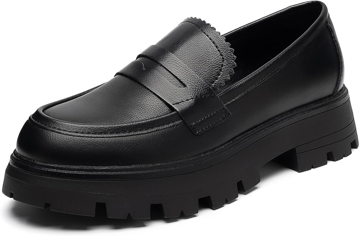 Cestfini Platform Chunky Loafers for Women | Amazon (US)