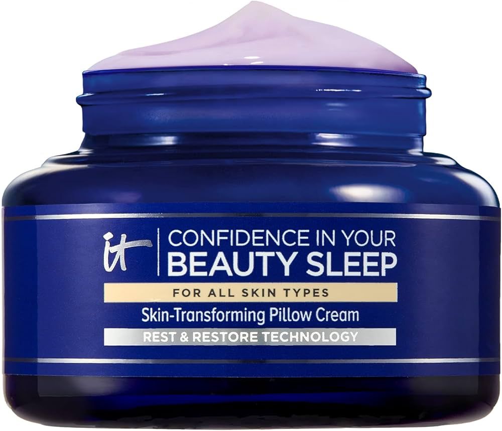IT Cosmetics Confidence in Your Beauty Sleep Night Cream - Visibly Improves Fine Lines, Wrinkles,... | Amazon (US)