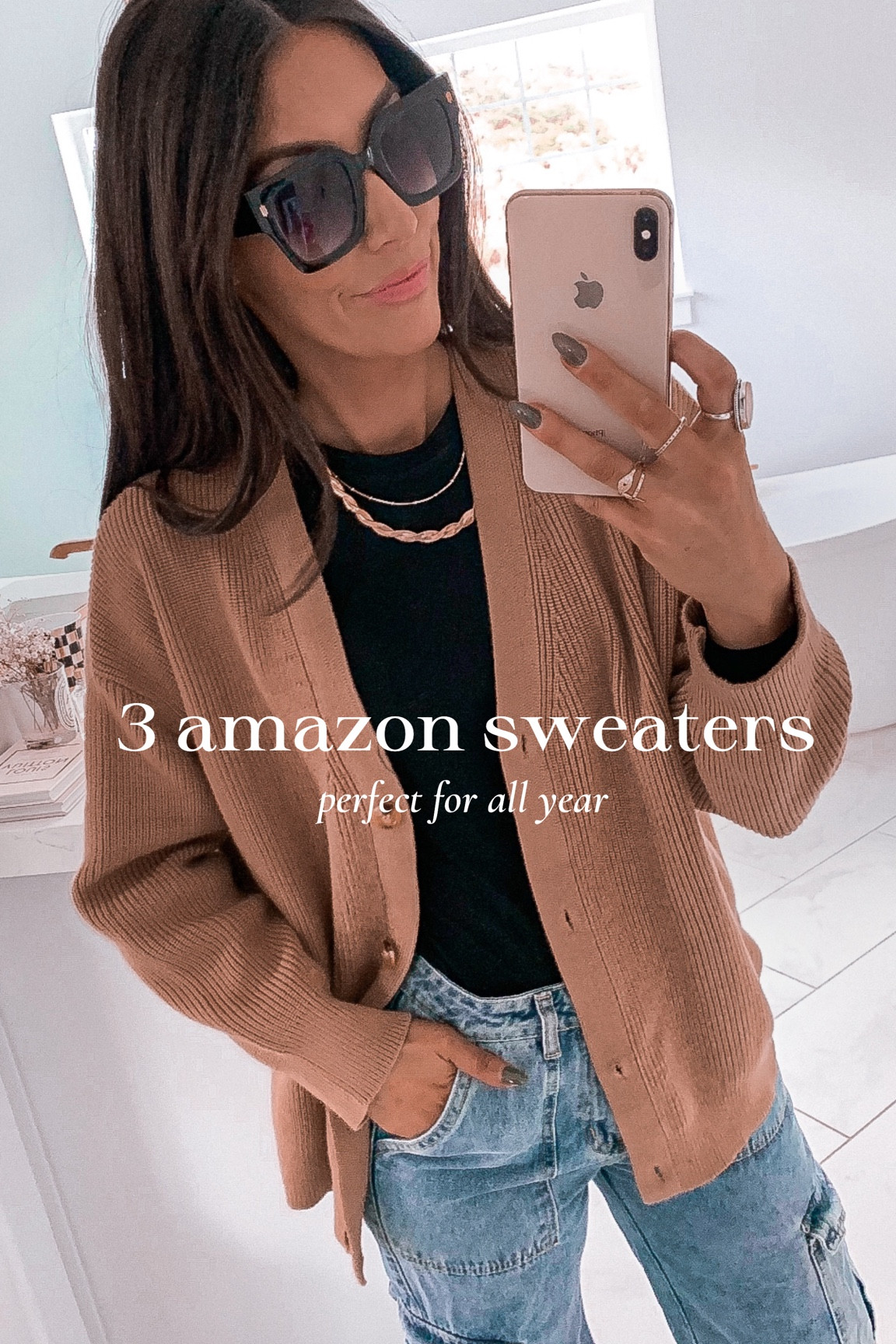 I’m wearing a small in every sweater & x small in the jeans’ I’m 5’8” for reference. 

Amazon sweaters 
Amazon outfits 
Thanksgiving outfits 
Holiday sweaters 


#LTKSeasonal #LTKHoliday #LTKHolidaySale