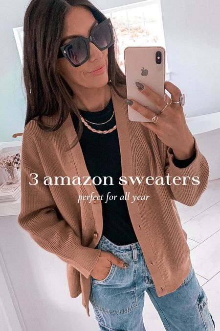 I’m wearing a small in every sweater & x small in the jeans’ I’m 5’8” for reference. 

Amazon sweaters 
Amazon outfits 
Thanksgiving outfits 
Holiday sweaters 


#LTKSeasonal #LTKHoliday #LTKHolidaySale