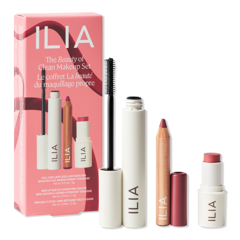 ILIA The Beauty of Clean Makeup Set - Clean Eye + Cheek + Lip Makeup Set | Ulta