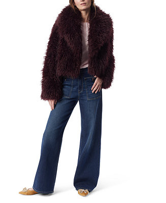 DO by Women's Pilar Faux Fur Chubby Coat | Macy's