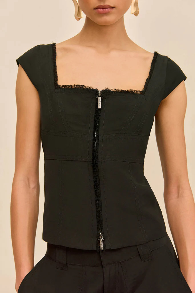 CELESTIA TOP - BLACK | Cult Gaia - US