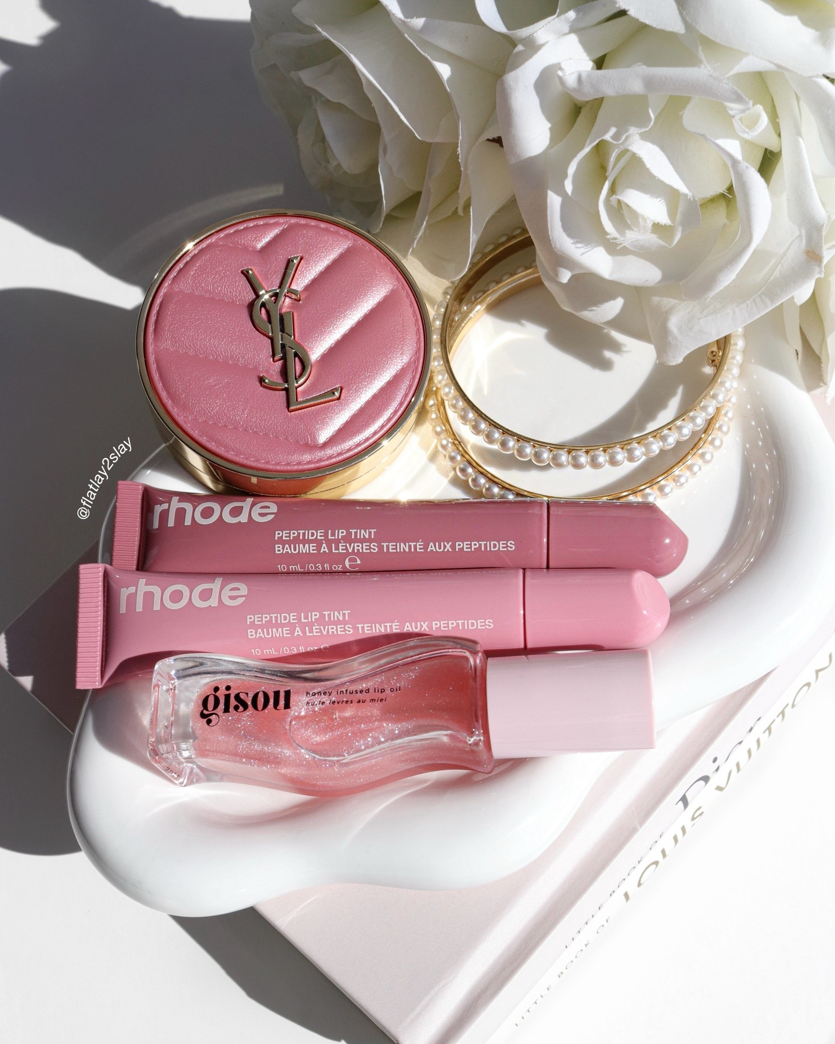 Pretty pink essentials ✨🎀🦢❄️ 

💖 @yslbeauty make me blush powder blush in 44
🎀 @rhode peptide lip tint in ribbon and salty tan
🌸 @gisou honey infused lip oil in watermelon sugar 

*some are pr gifted

#prettymakeup #girlythings #yslbeauty #rhode #gisou #pinkaesthetic #girlyaesthetic #pinterestgirl #girlygirl #softgirlera #makeup #essentials #holidays #aesthetic #beauty #dior #louisvitton #бьюти #косметикалюкс

#LTKGiftGuide #LTKHoliday #LTKBeauty