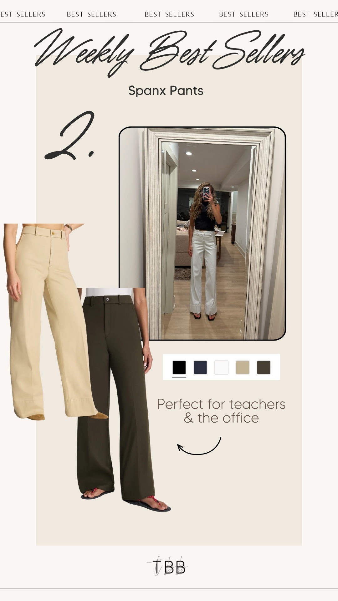 These Spanx pants are perfect for teacher & the office! They’re super comfortable, easy to dress up or down, and come in tall sizes 🙌🏼

#LTKootd #LTKTall #LTKdayinmylife