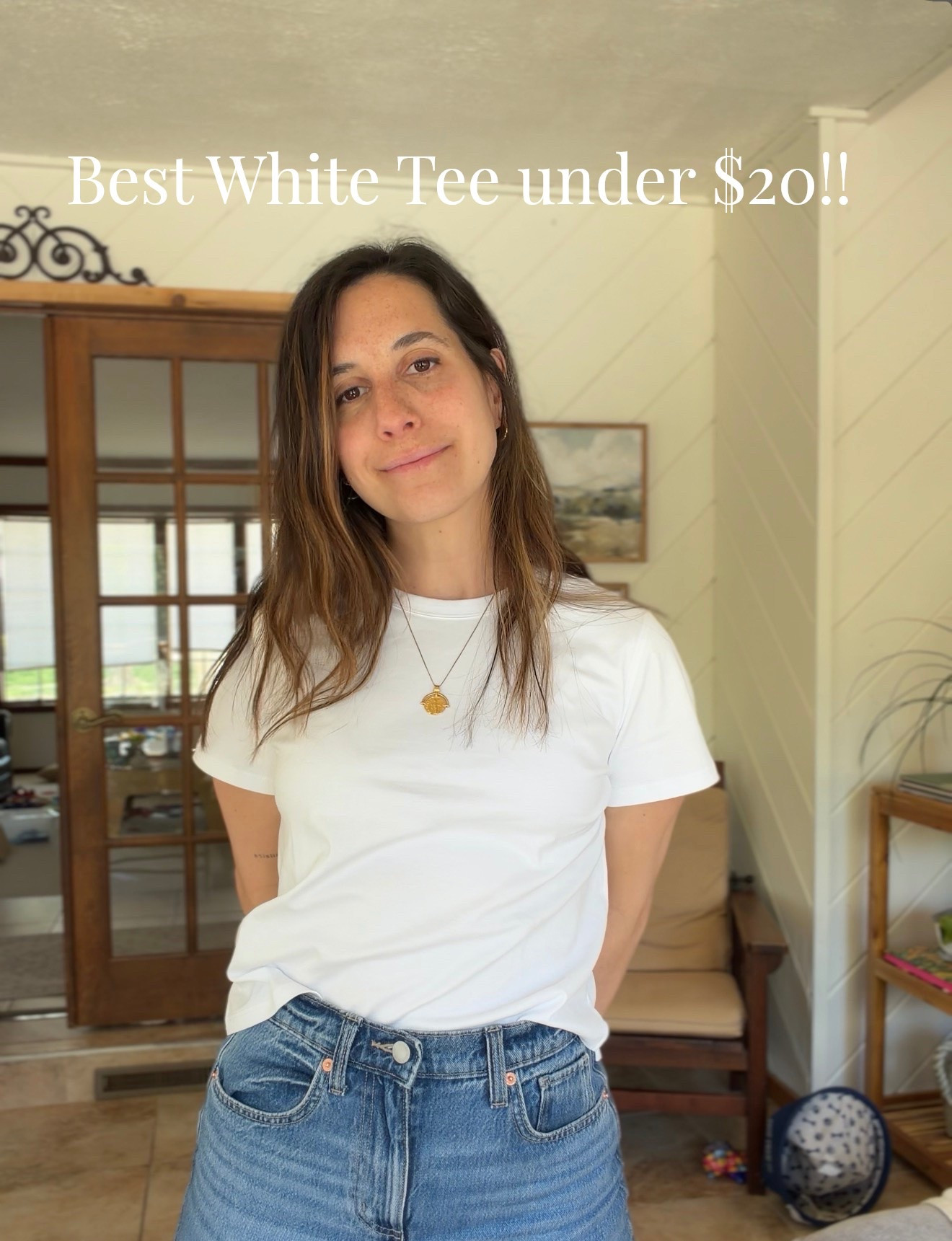 Amazon Zero regrets white t-shirt! I find it difficult to find a solid, good white tee that is of good quality and soft. This one check all the boxes!! I will for sure be buying more of them. I’m wearing size small for reference.

#LTKmomlife #LTKSaleAlert