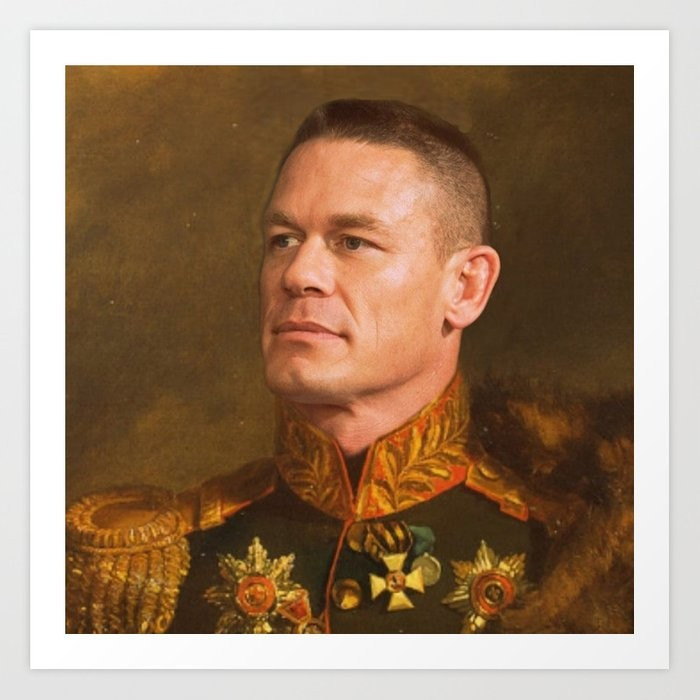 John Cena - replace face Art Print by Canba000 | Society6