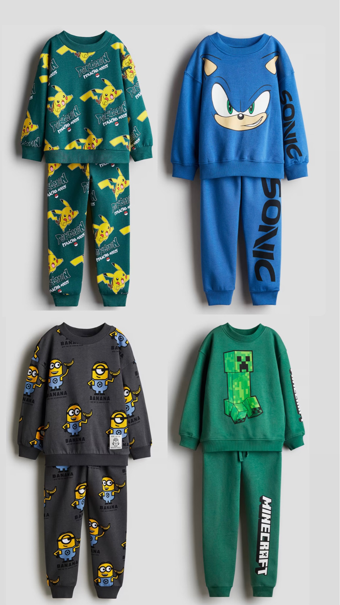 Boys character jogger sets 

#LTKSeasonal #LTKKids #LTKBaby
