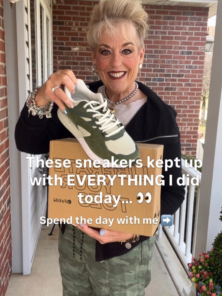 Real life test = PASSED ✔️

From early errands to a little spring joy, these sneakers did not miss a beat…

✔️ Took Mom to the salon & dentist
✔️ Snuck in a manicure & pedicure (because priorities 😉)
✔️ Walked the dog
✔️ Soaked up all the spring blooms 🌸

And through ALL of it… comfort, support, and style stayed on point 🙌

If you’re looking for that “wear all day and still feel good” kind of shoe… these are it.

Because let’s be honest—cute is great, but COMFORT that lasts all day? That’s the real win 💚

✨ Would you wear these for a full day like this?

Comment SNEAKER 👟 and I’ll happily message you the link. Use code: JA30 to get 30% off your purchase!  Your feet 🦶 will thank you!

Have a terrific Thursday friends!

#comfortmatters #sneakerstyle #springstyle #errandday #lifestylereel