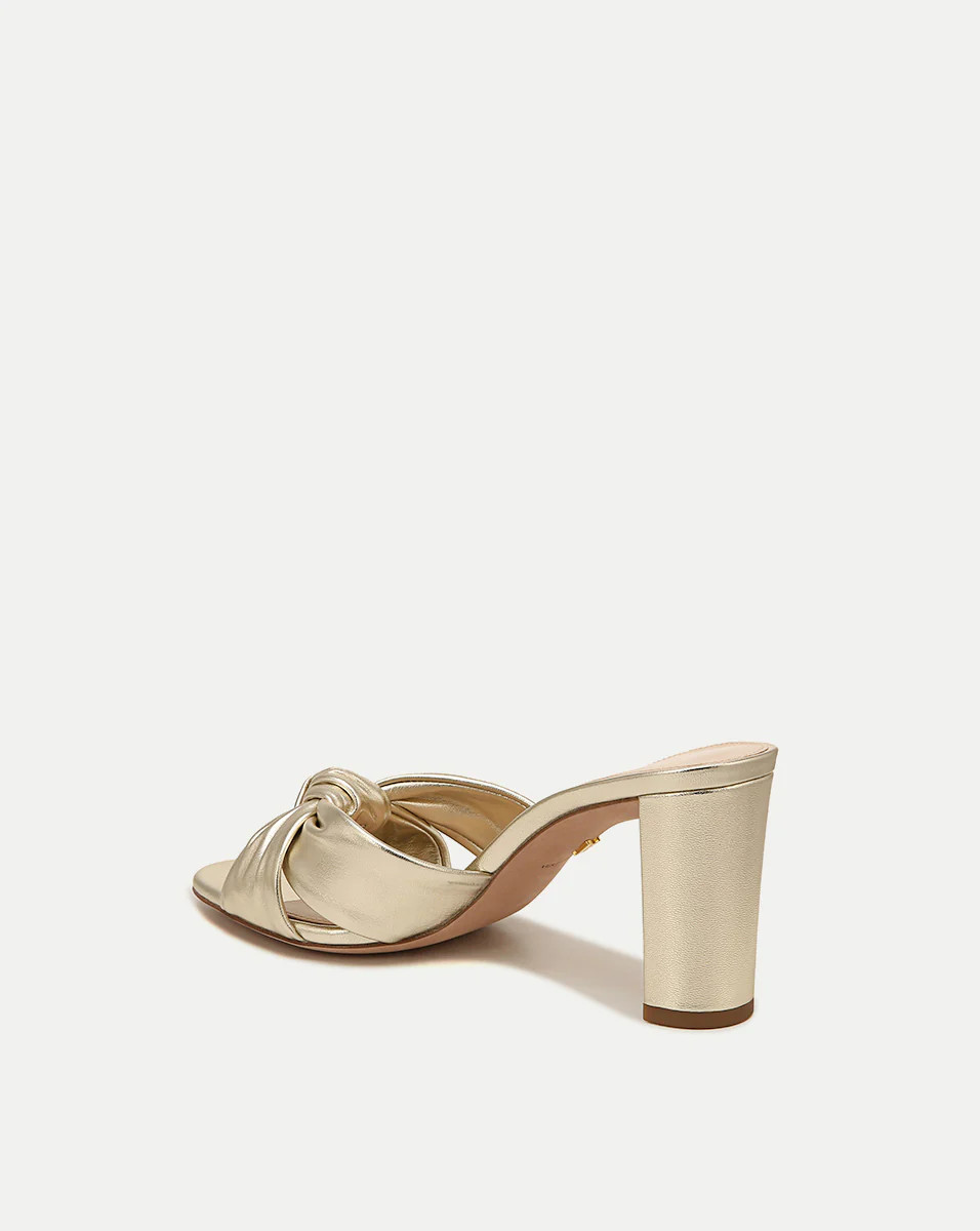 Ganita Knot-Front Sandal | Veronica Beard