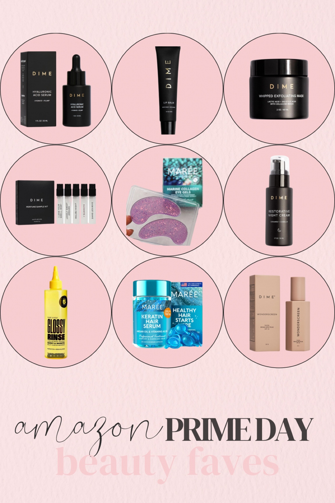 Amazon prime day deals!! 
My beauty faves!! 

Dime beauty faves 
Maree eye gels

#amazonbeauty #amazonfaves

#LTKBeauty #LTKSaleAlert