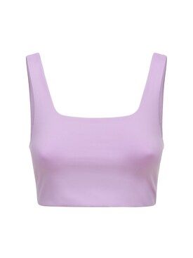 Girlfriend Collective - Tommy bra top - Lilac | Luisaviaroma | Luisaviaroma