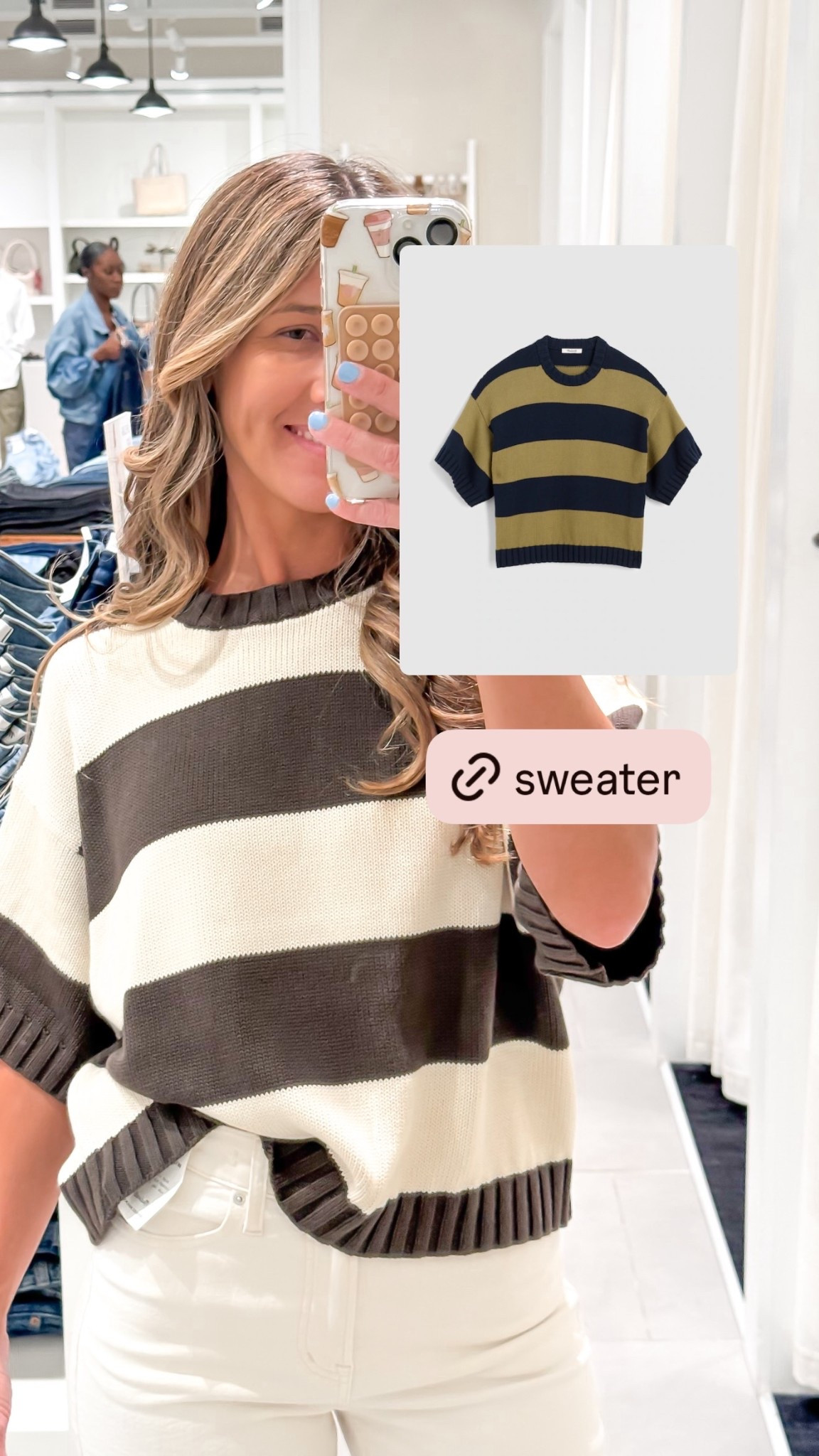 Wearing medium bot small would work @Madewell

#LTKSeasonal #LTKOver40