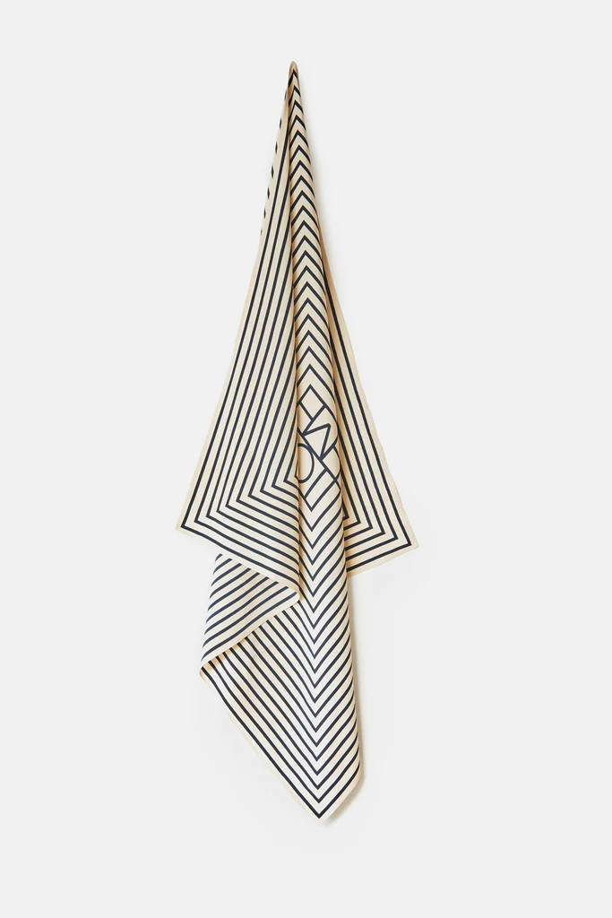 San Remo Scarf - Monogram Print | The Line