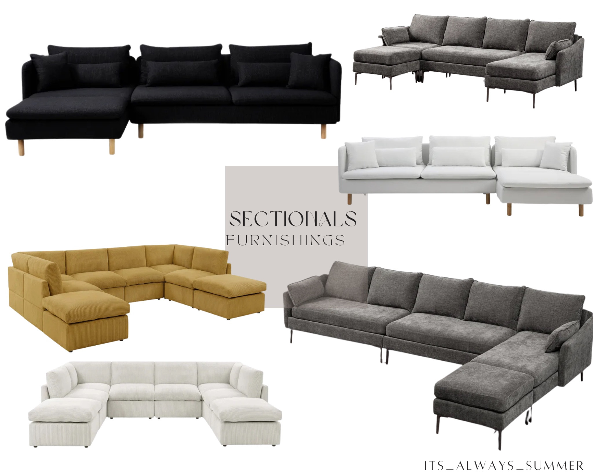 Indoor Spring Refresh! Sectionals with a chaise or modular sectionals, are great options for families as it allows flexibility when you need to either make more floor space, or create a larger cushioned area to chill! #livingroom #sectionals #springsales

#LTKU #LTKhome #LTKFind