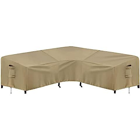 Easy-Going Patio L-Shaped Sectional Sofa Cover, 83“X104 Waterproof Outdoor Sectional Cover, Hea... | Amazon (US)