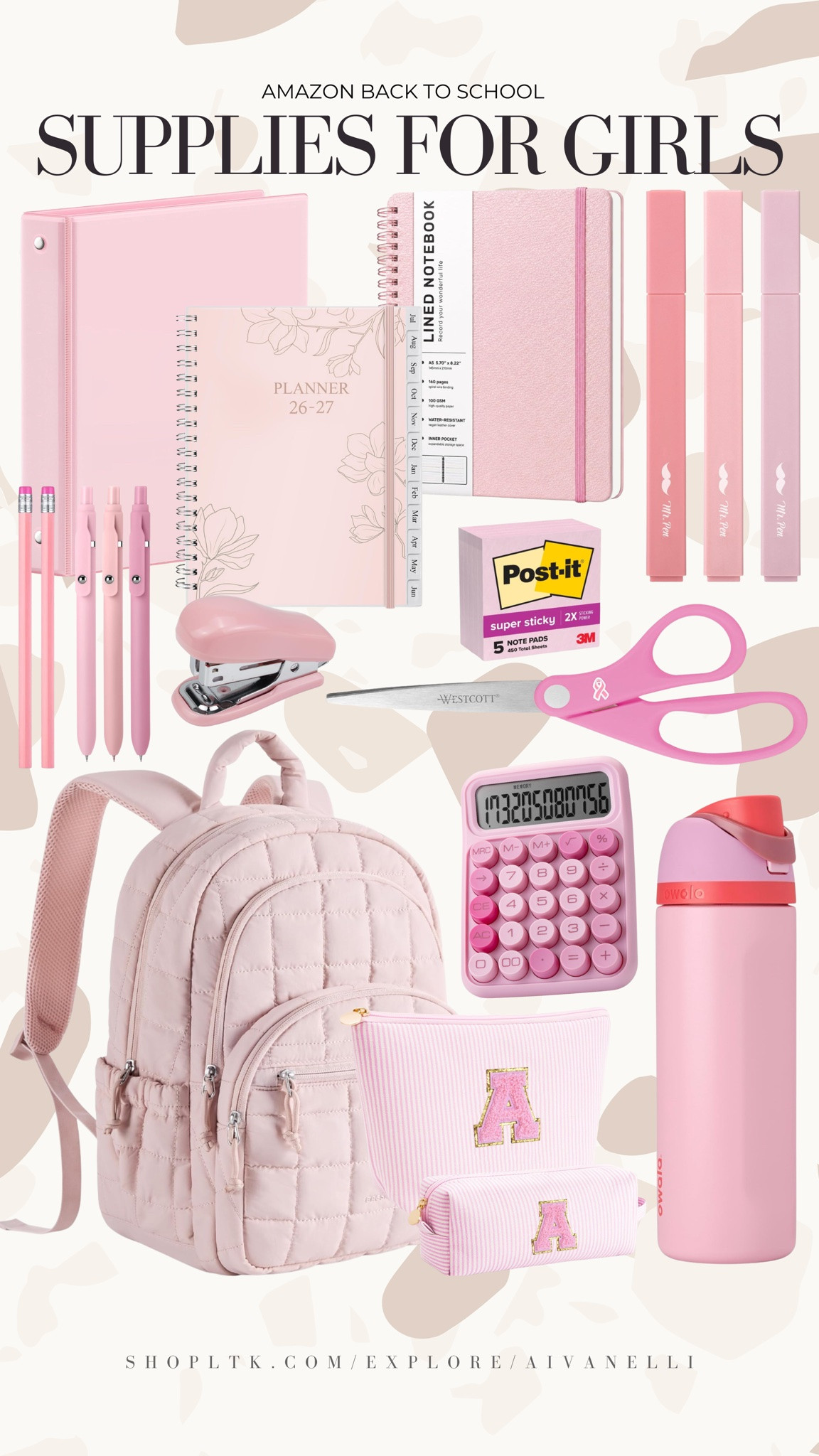 Amazon back to school supplies for girls

Girls back to school essentials
School supplies checklist
Cute school backpacks
Girls lunch boxes
Water bottles for school
School organization essentials
Classroom must haves
Girls school accessories
First day of school essentials
Elementary school must haves

#LTKSeasonal #LTKSaleAlert