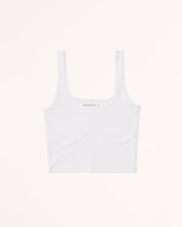 Women's Seamless Fabric Corset Squareneck Tank | Women's Clearance | Abercrombie.com | Abercrombie & Fitch (US)