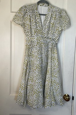 Issa London 100% Silk A-Line Wrap Waist Dress US 2 / UK 6 Lemon Print | eBay US