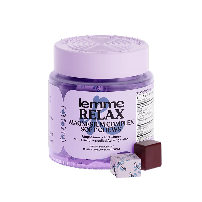 Lemme Relax Magnesium Soft Chews | Lemme