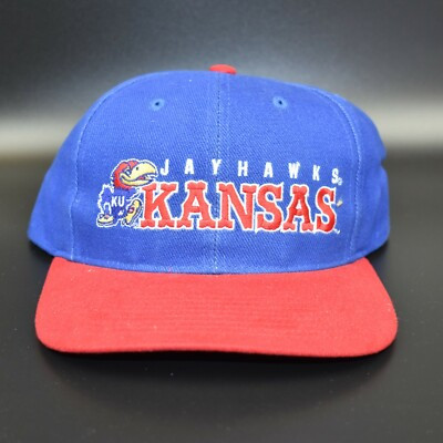 Kansas Jayhawks NCAA Twins Enterprise Vintage 90's Adjustable Strapback Cap Hat  | eBay | eBay US