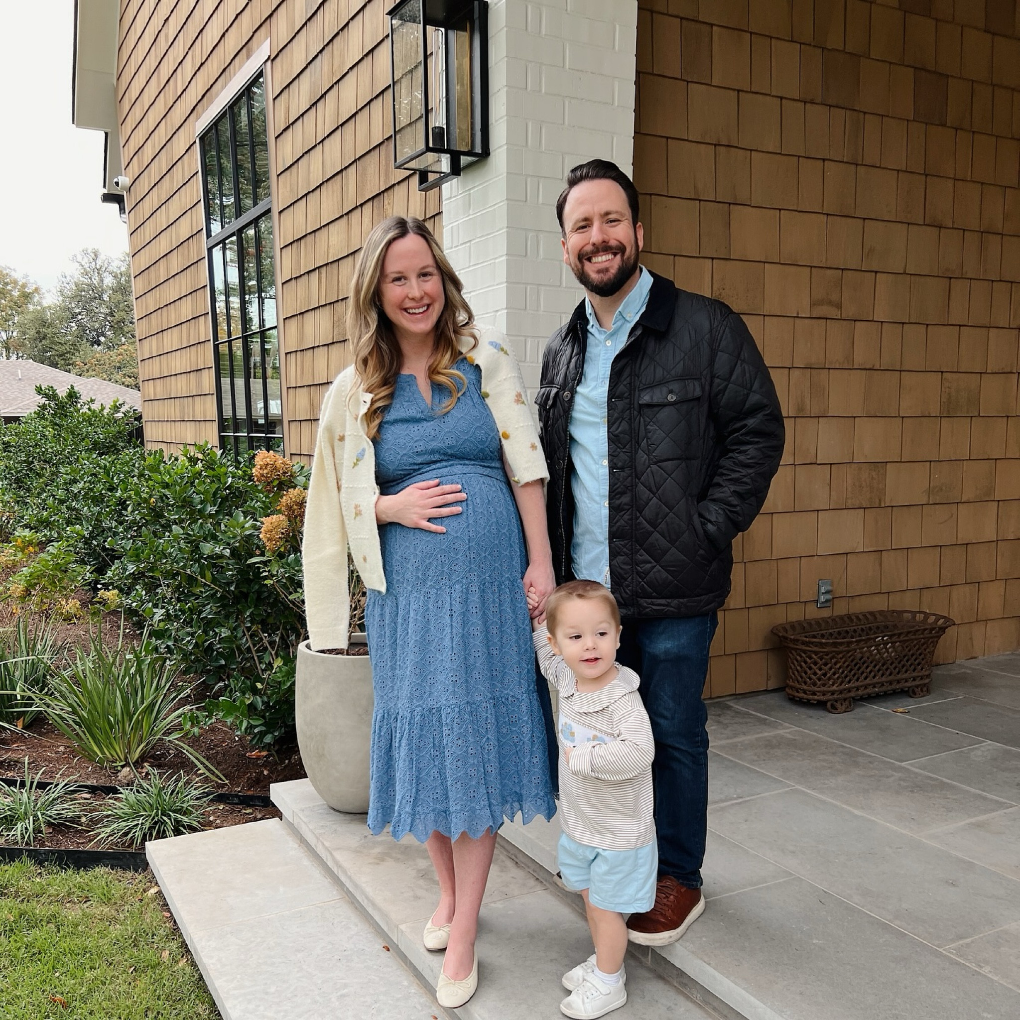 Thankful for so many things this year, but top of the list is our growing family 🤍 #happythanksgiving