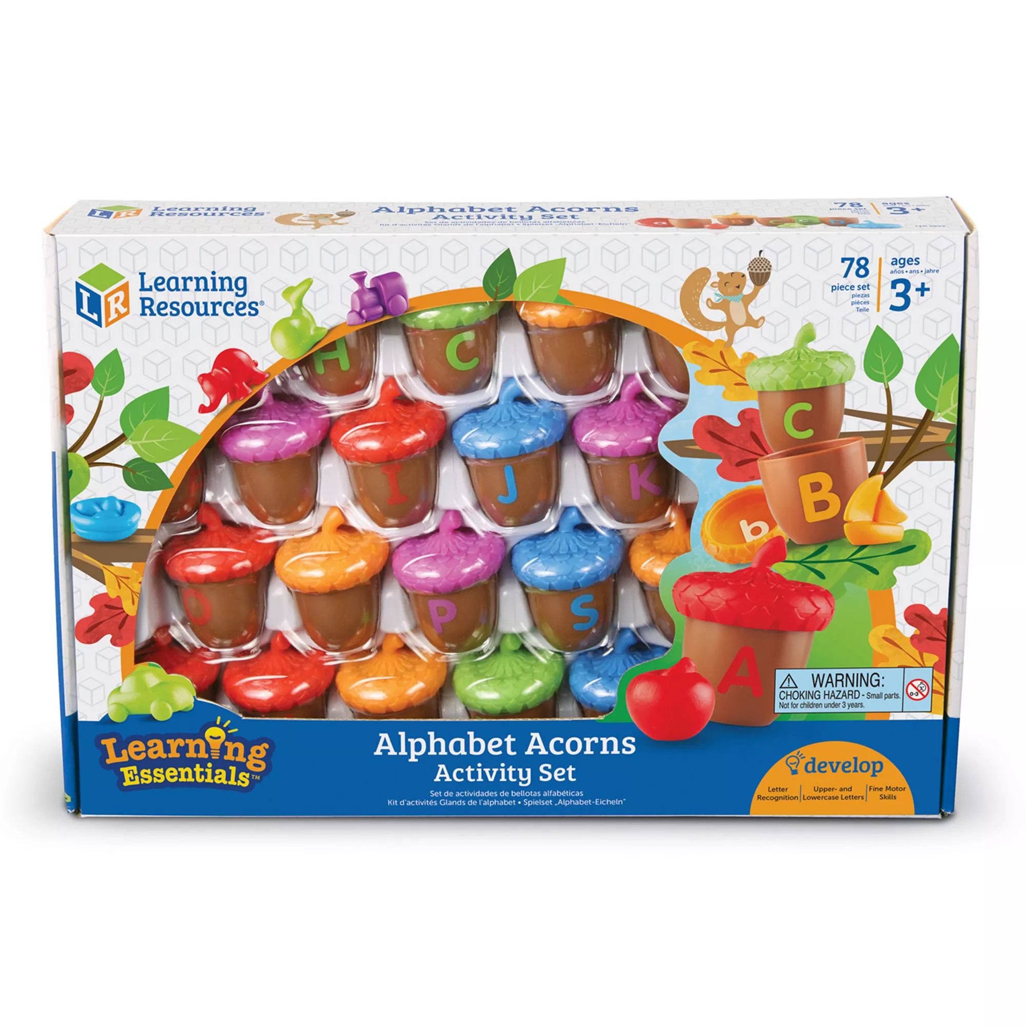 Learning Resources Alphabet Acorns Activity Set | Kohl's
