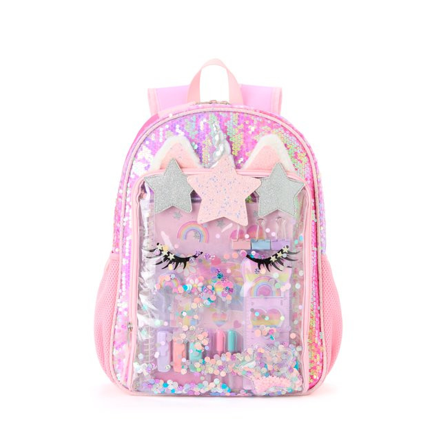 Schoolyard Vibes 17" Kids Backpack with Stationary Set - Walmart.com | Walmart (US)