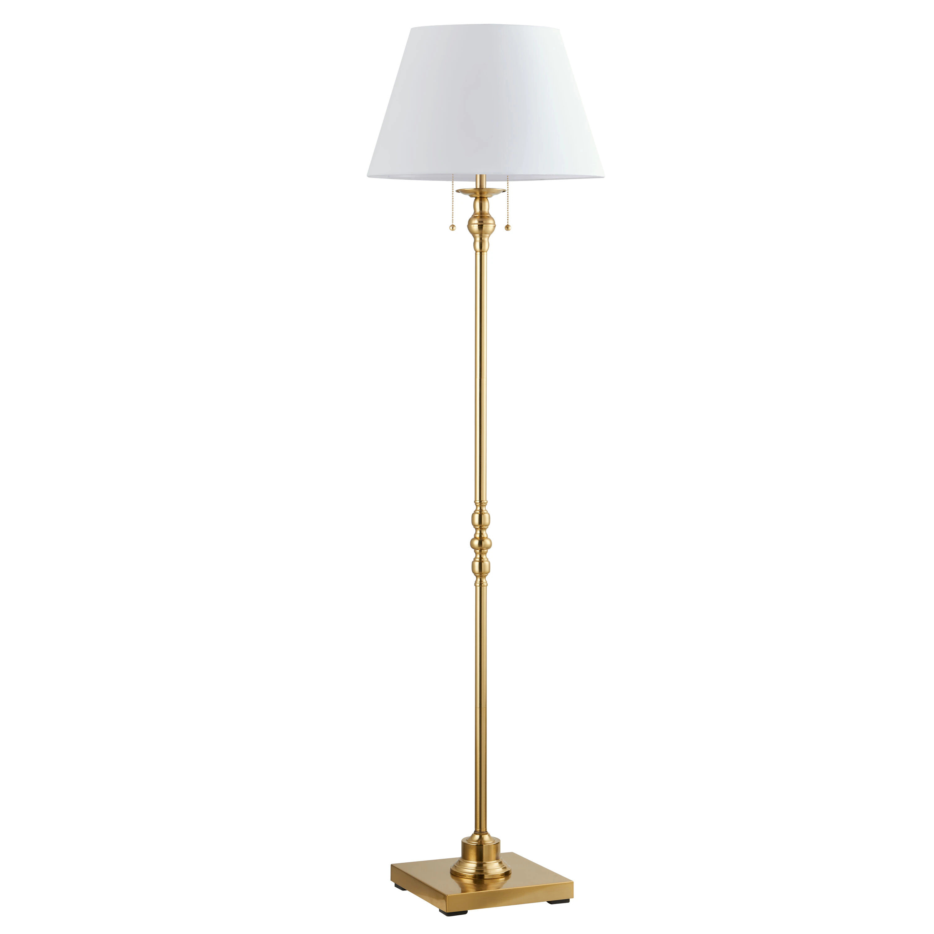 KAWOTI 60.5-in Gold Floor Lamp | 21159 | Lowe's