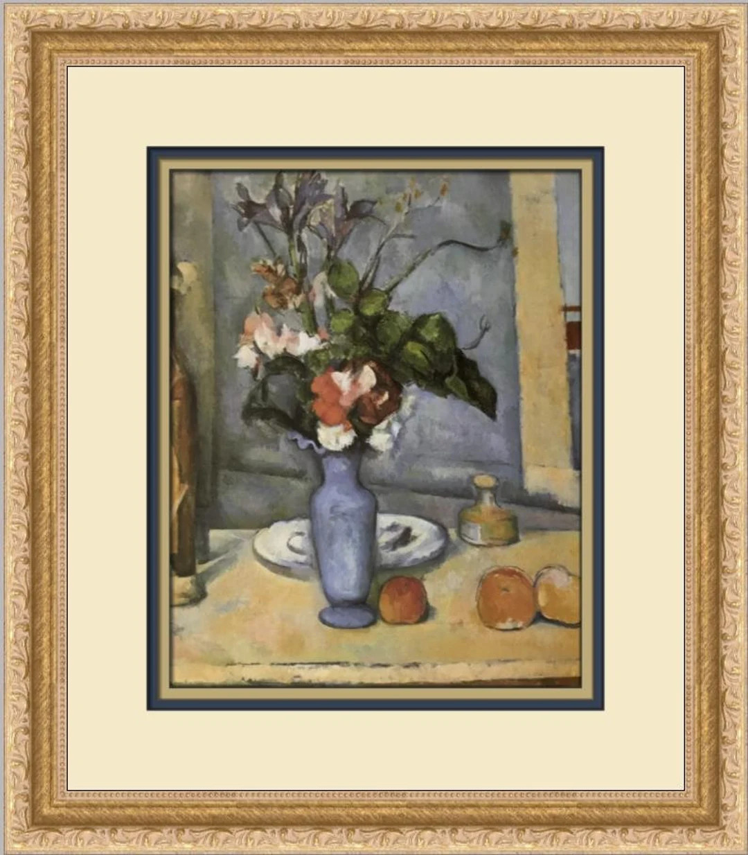 Paul Cezanne Blue Vase Custom Framed Print - Etsy | Etsy (US)